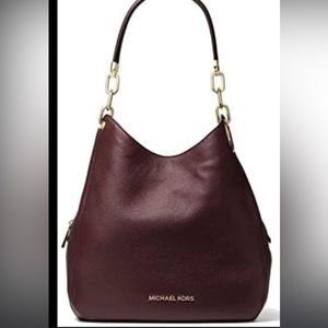 Michael Kors Lillie large logo chain shoulder tote